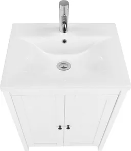 welltime Waschtisch, Badmöbel inkl. Keramikbecken, Breite 60 cm mit Türen – Produktbild 1 von 1