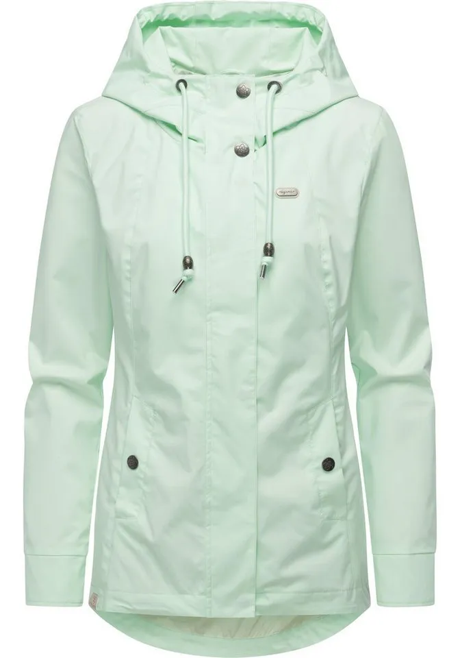 ragwear ragwear Outdoorjacke Alvena Summer YOUMODO Wasserdichte und atmungsaktive Übergangsjacke, Grün, – Produktbild 2 von 5