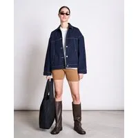 JAN N JUNE JAN N JUNE Bikershorts ALVA aus der Handle with care Kollektion mit rauwn, Wood (braun), – Produktbild 1 von 1