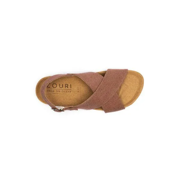 Zouri Zouri Vegane Plateau-Sandale MERMAID, Rosa, – Produktbild 2 von 3