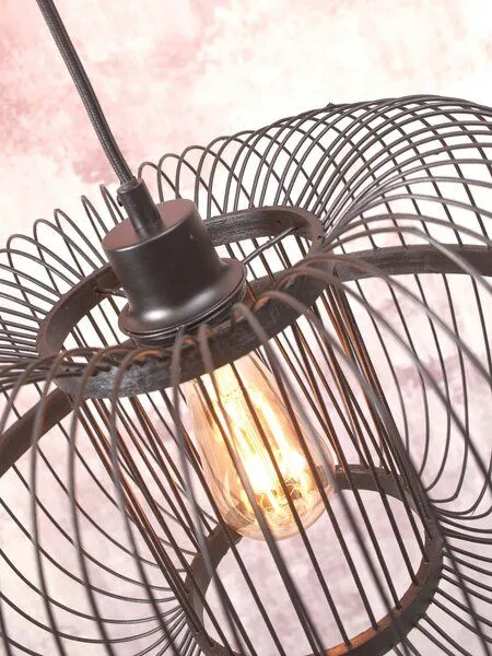 GOOD&MOJO GOOD&MOJO Stehlampe Hokkaido S 25x38, Schwarz, – Produktbild 3 von 4