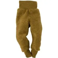 Engel natur Engel Natur Babyhose Bio-Merinowolle Fleece maschinenwaschbar melange-safran Gr. 74/80 – Produktbild 1 von 1