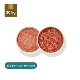 haustierkost.de haustierkost.de BARF Komfort PLUS Menü Frostfutter 20 kg – Produktbild 1 von 1