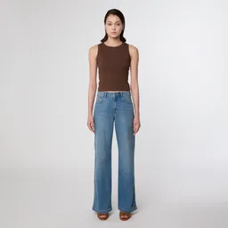 DAWN DAWN Jeans SUNNY Wide Leg Vintage Blue – Produktbild 1 von 1