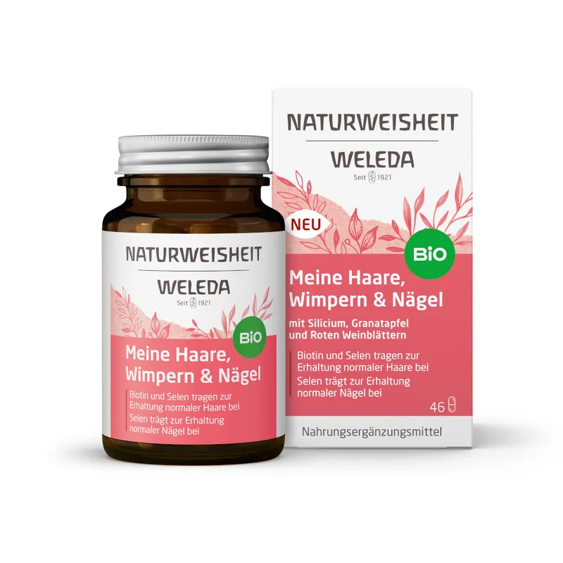 Weleda Weleda Naturweisheit Meine Haare Wimpern&nägel Kps – Produktbild 3 von 3