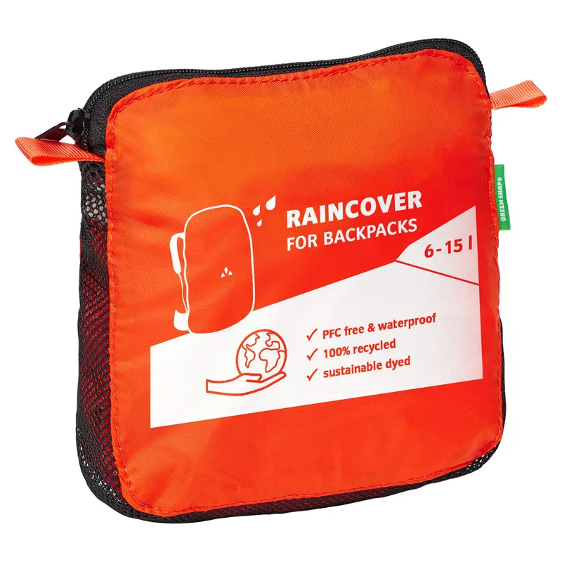 Vaude VAUDE Regenhülle für Rücksäcke 6 - 15 l, orange – Produktbild 1 von 2