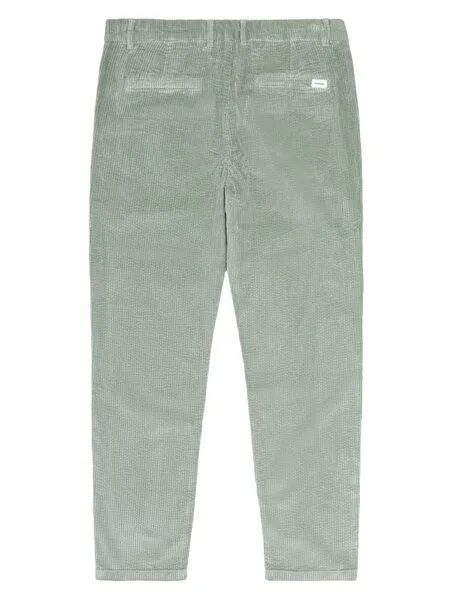 KnowledgeCotton Apparel KnowledgeCotton Apparel Cordhose Chuck regular corduroy pants, Lily pad, – Produktbild 2 von 3