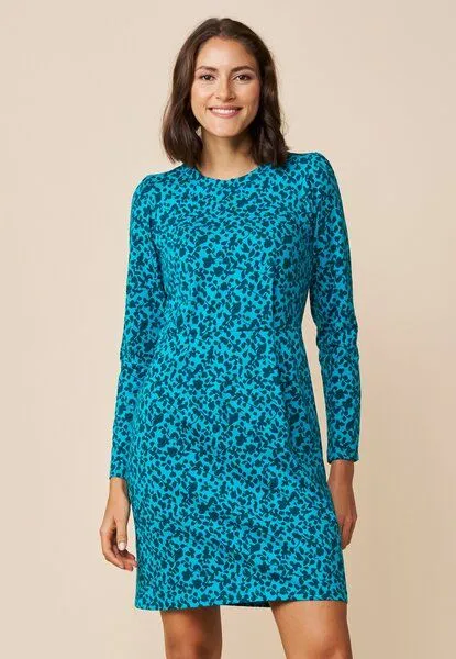 LANA Organic LANA Organic Kleid, Modell Kornelia, Jelena deep ocean, – Produktbild 4 von 4