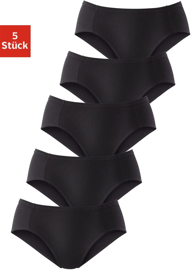 petite fleur by Lascana Jazz-Pants Slips schwarz, Schwarz, – Produktbild 1 von 3