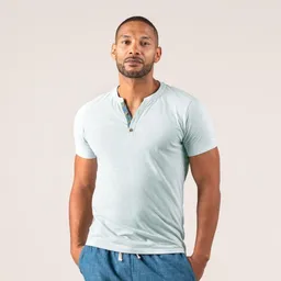 Living Crafts Living Crafts Henley T-Shirt - OTHELLO – Produktbild 1 von 1