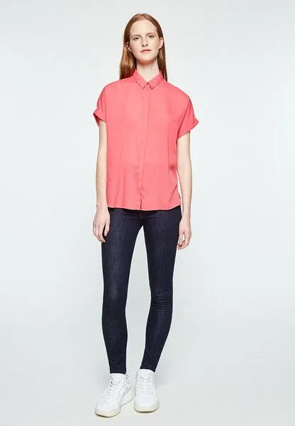 ARMEDANGELS ARMEDANGELS ZONJAA - Damen Bluse aus TENCEL Lyocell, Pink rose, – Produktbild 4 von 4