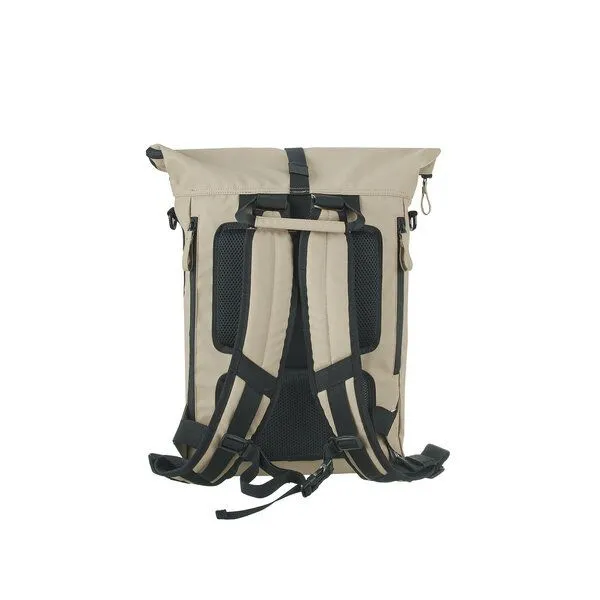 UNRAT REAL OCEAN PLASTIC Unrat Real Ocean Plastic Rolltop Rucksack #1 Nature – Produktbild 3 von 4