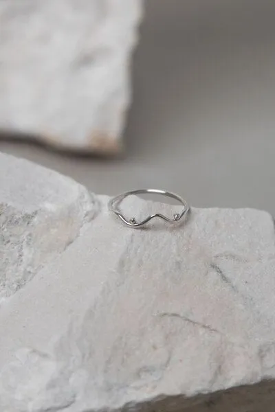 Jyoti - Fair Works Jyoti - Fair Works Ring Stan Messing/ Silber, Silber, – Produktbild 3 von 4