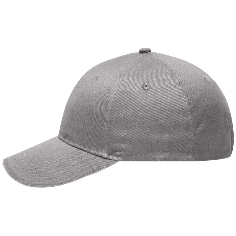 Myrtle Beach myrtle beach Kappe 6 Panel MB6212 Einheitsgröße light-grey/white – Produktbild 1 von 1