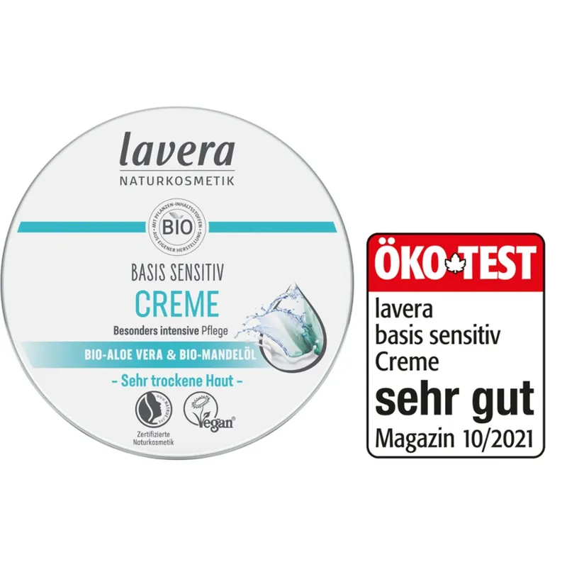 Living Crafts LIVING CRAFTS - basis sensitiv Creme - (n/a), Nachhaltige Mode, Bio Bekleidung – Produktbild 1 von 2