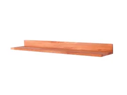 Wandregal "KALLE" B 100 cm x T 20 x H 8 cm, Eiche geölt – Produktbild 1 von 1