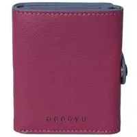 Margelisch Margelisch Echtleder Geldbörse noonyu feid, Cranberry - sky blue, – Produktbild 1 von 1