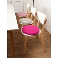 Frida Feeling Frida Feeling Filz Sitzkissen weich gefüllt, bunte Farben, Ø ca. 40 cm - aus fairer Handarbeit – Produktbild 1 von 1