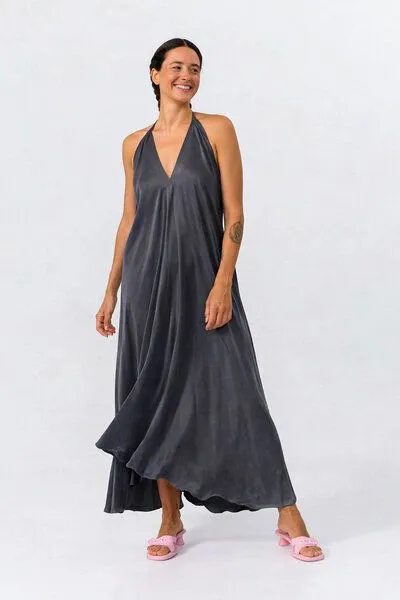 Suite 13 Lab Suite 13 Lab Multipositions Kleid lang, Dunkelgrau, – Produktbild 1 von 3
