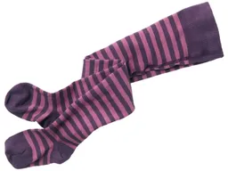 grödo Kinder Strumpfhose brombeere-geringelt Gr.1-2 – Produktbild 1 von 1
