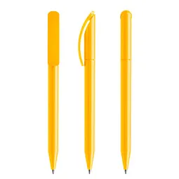 prodir prodir® Drehkugelschreiber DS3 TPP Twist, blaue Mine, gelb – Produktbild 1 von 1