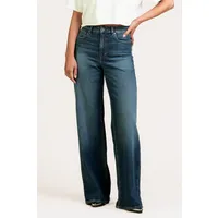 Kuyichi Kuyichi Damen vegan Jeans Harper Weit Geschnitten Tiefes Indigo – Produktbild 1 von 1