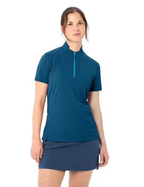 Vaude VAUDE T-Shirt Women's Adlux HZ Shirt, Shore blue, – Produktbild 3 von 3