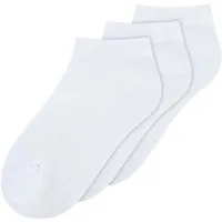 MELA Sneakersocken 3er Pack | von MELA | Fairtrade & GOTS zertifiziert, Weiss, – Produktbild 1 von 1