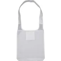 Recycle Bags Faltbare Einkaufstasche 'Cross Bag' aus recycelten PET-Flaschen weiß – Produktbild 1 von 1