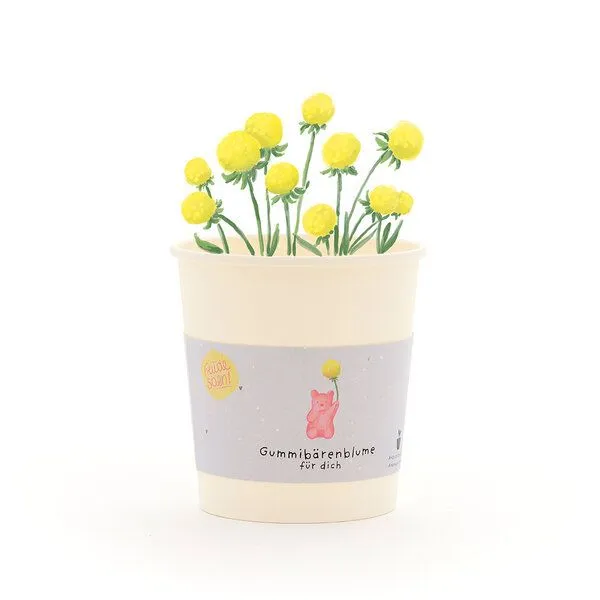 Die Stadtgärtner Die Stadtgärtner Gummibärenblumen Anzuchtset – Produktbild 1 von 3