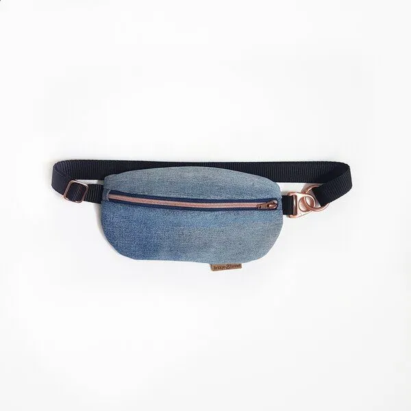Bridge&Tunnel Bridge&Tunnel Bumbag Denim, Hellblau, – Produktbild 2 von 3