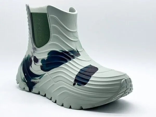 nat-2 nat-2 Eco SpaceRunner Boots aus recyceltem EVA, Beige-olive, – Produktbild 3 von 4
