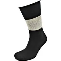 BLS Organic BLS Organic GOTS zertifiziert Bio-wolle/Bio-baumwolle Damen Socken, Schwarz-schwarz, – Produktbild 1 von 1