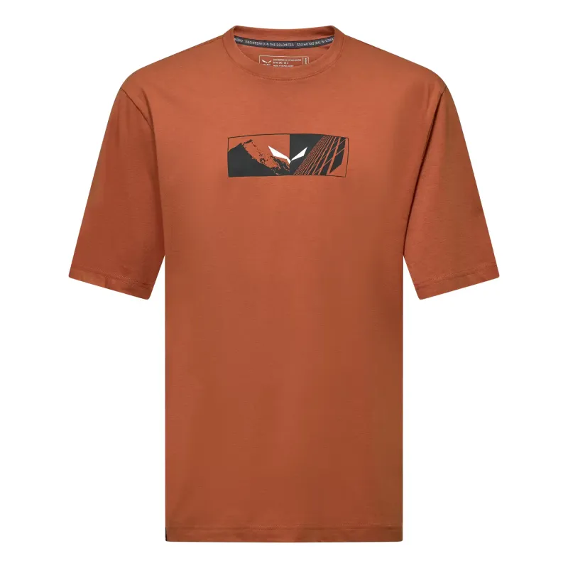 Salewa T-Shirt Salewa Eagle Hybrid, Marron, – Produktbild 1 von 1