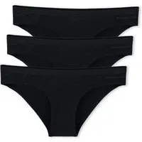 ORGANICATION ORGANICATION KAMILLA | Slip aus Bio-Baumwolle und TENCEL Modal im 3er-Pack, Black, – Produktbild 1 von 1