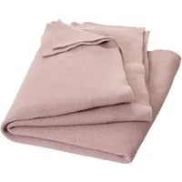 HANS NATUR Babydecke Bio-Baumwolle Perlenstrick altrosa Maße 80 x 95 cm, Rosa, – Produktbild 1 von 1