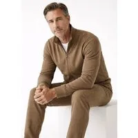 ORGANICATION ORGANICATION JORRIN | Waffel-Jacke aus Bio-Baumwolle & recyceltem Polyester, Brown, – Produktbild 2 von 4