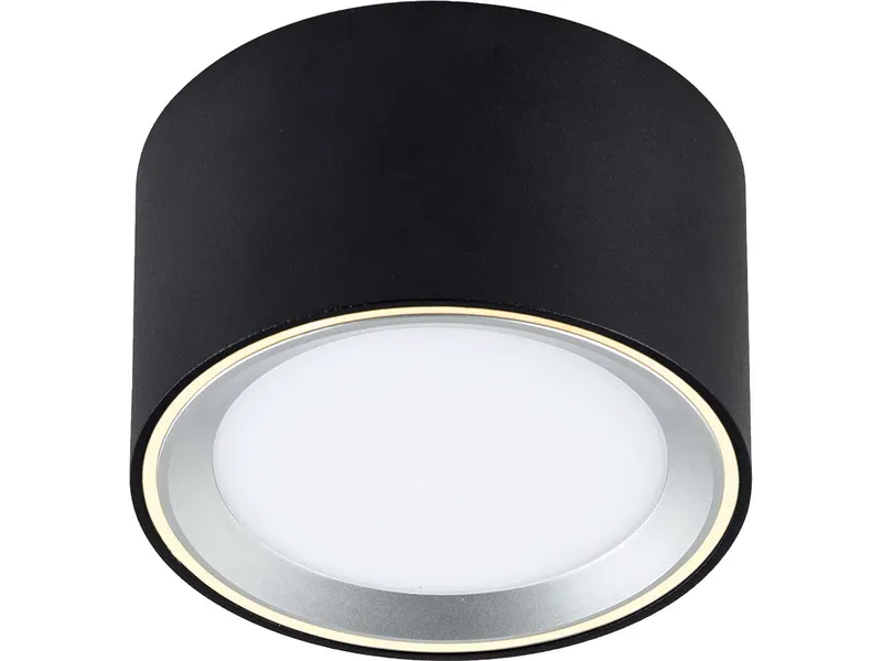 Nordlux Nordlux Deckenleuchte "Fallon" Aufbaustrahler, stahl/schwarz – Produktbild 1 von 1
