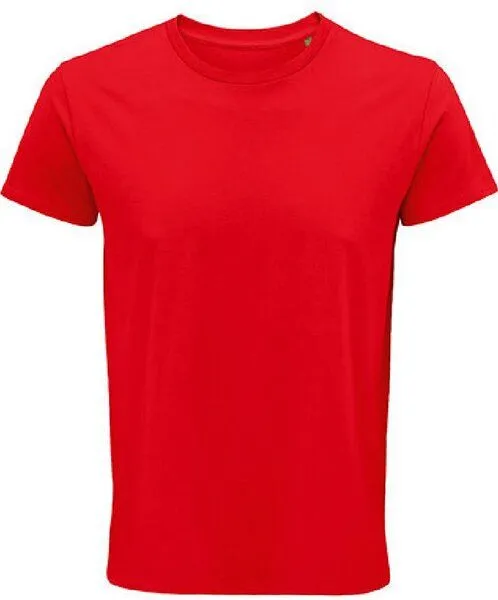 Sol's Sol's Herren T-Shirt Kurzarm Rundhals aus Bio - Baumwolle, Red, – Produktbild 1 von 4