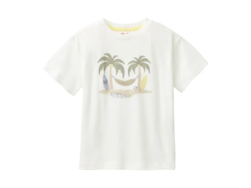 People Wear Organic People Wear Organic Kurzarm-Shirt weiß Gr. 122/128, Weiß, – Produktbild 1 von 3