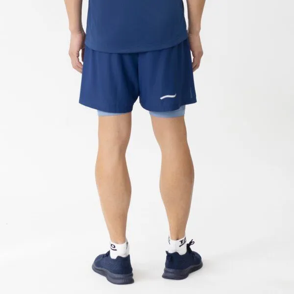 TAO Sportswear TAO Sportswear Atmungsaktive Herren Laufshort Kaito mit Tight, Blau, – Produktbild 3 von 4