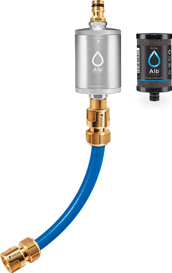 Alb Filter Alb Filter MOBIL Active Trinkwasserfilter - Mit GEKA Anschluss, Silber, – Produktbild 2 von 2