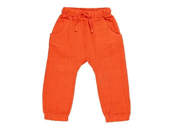 Sense Organics sense-organics LOKI Babyhose aus leichtem Musselin von Sense Organics, Rusty red, – Produktbild 1 von 1
