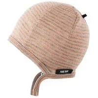 Pure pure by Bauer Pure pure by Bauer Erstlingsmütze | Babymütze | Wolle/Seide | grau-dusty apricot | pure-pure by Bauer – Produktbild 1 von 1