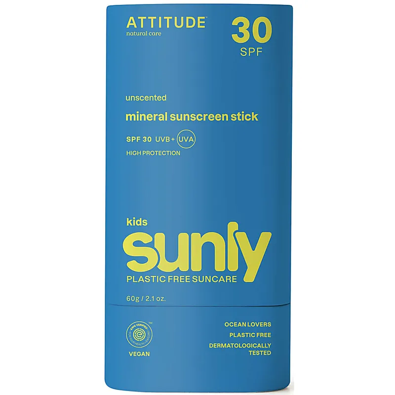 Attitude Attitude SUNLY Sonnenschutzstift SPF30 für Kinder Parfümfrei – Produktbild 1 von 1