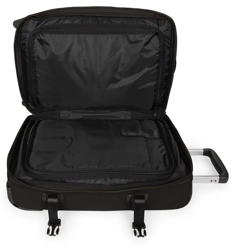 Eastpak Eastpak Weichgepäck-Trolley TRANSIT'R PLUS S, 2 Rollen, Reisetrolley, Handgepäck mit TSA-Schloss, 17" Laptopfach & 2 Rollen, Schwarz, – Produktbild 1 von 5