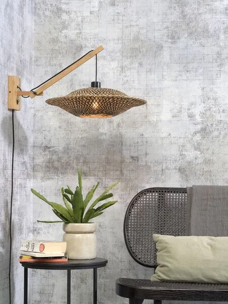 GOOD&MOJO GOOD&MOJO Wandlampe Bali, Naturel, – Produktbild 1 von 4