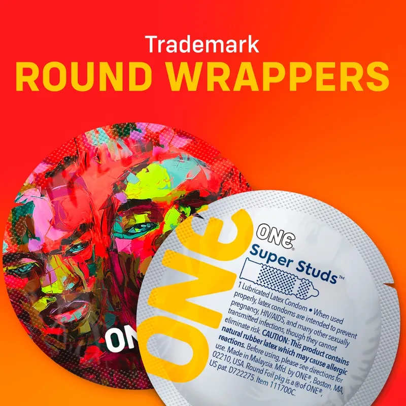 ONE Kondome ONE Super Studs 12er – Produktbild 4 von 5