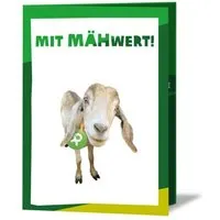 OxfamUnverpackt OxfamUnverpackt Spenden-Geschenk "Ziege" (Grußkarte mit Magnet) – Produktbild 1 von 1