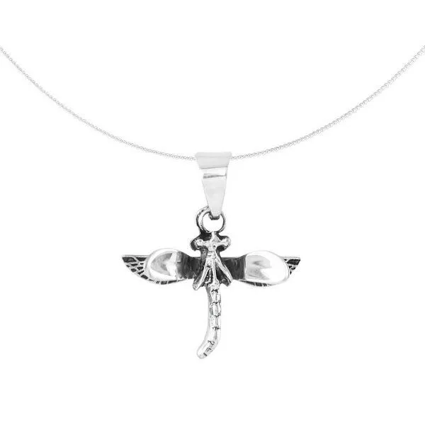 pakilia pakilia Silber Kette Libelle Fair-Trade und handmade – Produktbild 1 von 1